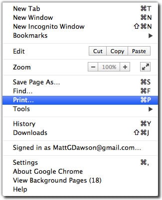 How To Change Printer Settings On Mac For Chrome